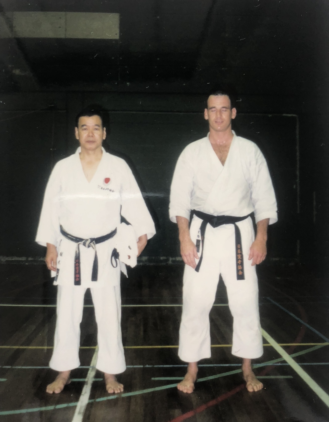 Martin Buchstaller — Portrait mit JKA Sensei